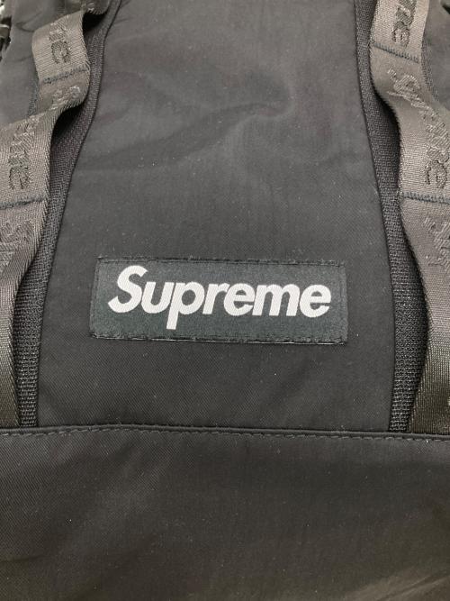 SUPREME（シュプリーム）SUPREME (シュプリーム) BACKPACK ブラックの古着・服飾アイテム