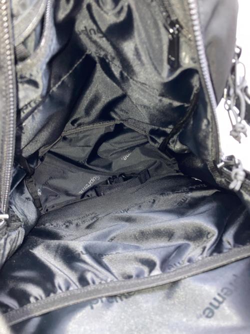 SUPREME（シュプリーム）SUPREME (シュプリーム) BACKPACK ブラックの古着・服飾アイテム