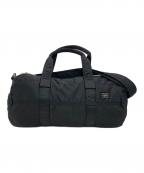 PORTERポーター）の古着「TANKER 2WAY DUFFLE BAG」｜ブラック