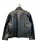 Liugoo Leathers (リューグーレザーズ) ライナー付シングルライダースジャケット ブラック サイズ:LL：9000円