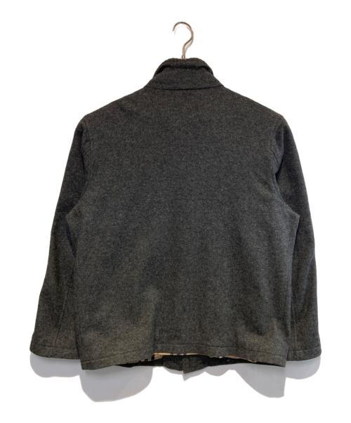 BURBERRY LONDON（バーバリーロンドン）BURBERRY LONDON (バーバリーロンドン) ウールジップアップジャケット グレー サイズ:5の古着・服飾アイテム
