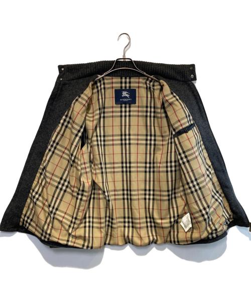 BURBERRY LONDON（バーバリーロンドン）BURBERRY LONDON (バーバリーロンドン) ウールジップアップジャケット グレー サイズ:5の古着・服飾アイテム