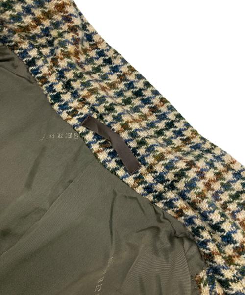 BURBERRY LONDON（バーバリーロンドン）BURBERRY LONDON (バーバリーロンドン) 3Bテーラードジャケット グリーン×ベージュ サイズ:AB5の古着・服飾アイテム