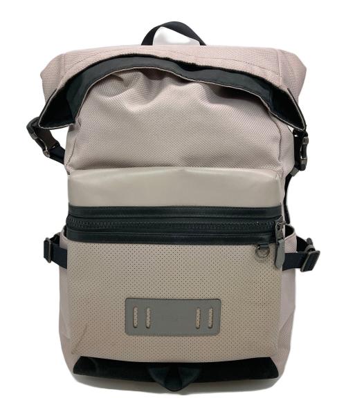 COACH（コーチ）COACH (コーチ) テレイン ロールトップ バックパック ベージュの古着・服飾アイテム