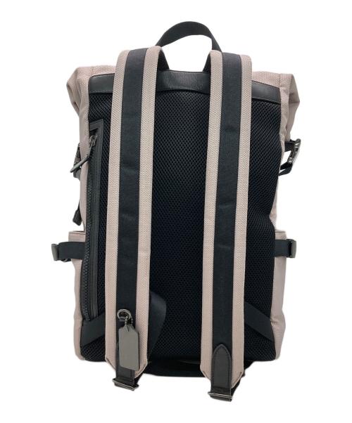 COACH（コーチ）COACH (コーチ) テレイン ロールトップ バックパック ベージュの古着・服飾アイテム