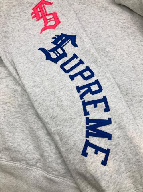 SUPREME（シュプリーム）SUPREME (シュプリーム) MULTI LOGO HOODIE ライトグレー サイズ:XLの古着・服飾アイテム