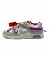 NIKE (ナイキ) OFFWHITE (オフホワイト) Dunk Low グレー×ホワイト サイズ:US10：27000円