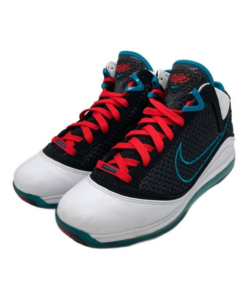 NIKE（ナイキ）NIKE (ナイキ) LEBRON 7 QS ブラック×ブルー サイズ:US10の古着・服飾アイテム