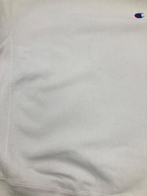 Champion REVERSE WEAVE（チャンピオン リバース ウィーブ）Champion REVERSE WEAVE (チャンピオン リバース ウィーブ) ［古着］クルーネックスウェット ホワイト サイズ:Lの古着・服飾アイテム