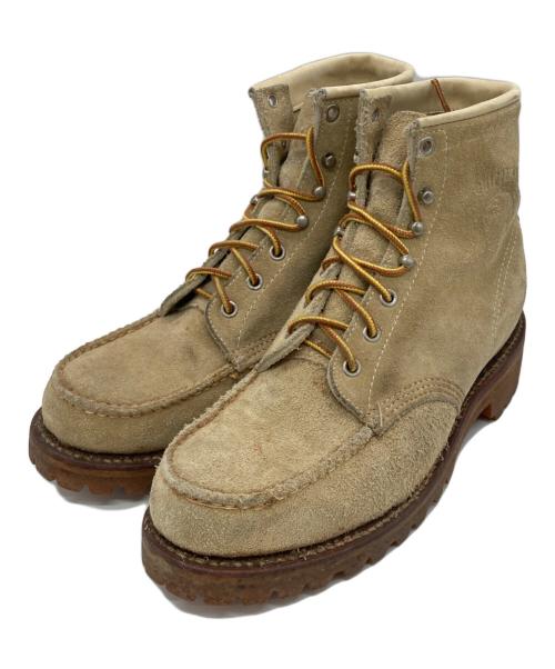 CHIPPEWA（チペワ）CHIPPEWA (チペワ) ワークブーツ ベージュ サイズ:8の古着・服飾アイテム