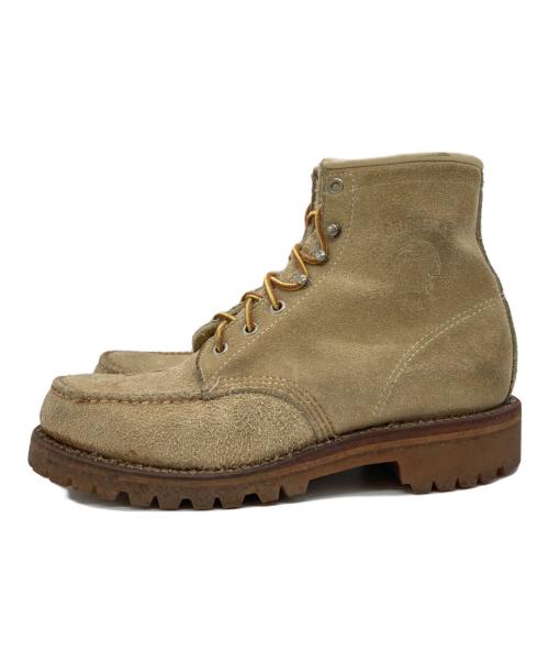 CHIPPEWA（チペワ）CHIPPEWA (チペワ) ワークブーツ ベージュ サイズ:8の古着・服飾アイテム