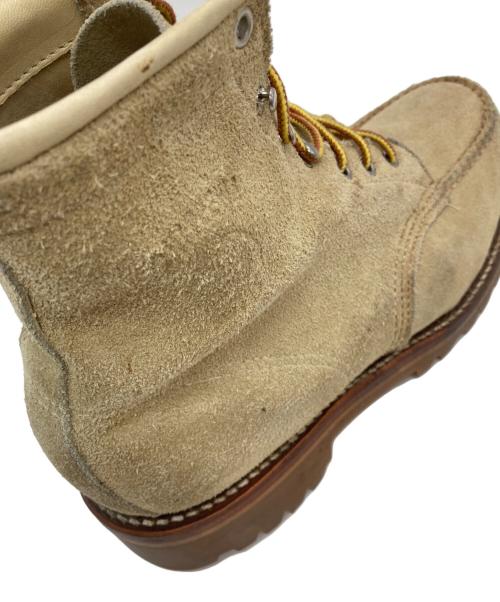 CHIPPEWA（チペワ）CHIPPEWA (チペワ) ワークブーツ ベージュ サイズ:8の古着・服飾アイテム