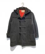HERCULESヘラクレス）の古着「［古着］ダッフルコート」｜グレー