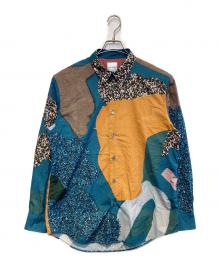 PAUL SMITH（ポールスミス）の古着「Abstract Textileプリントシャツ」｜マルチカラー