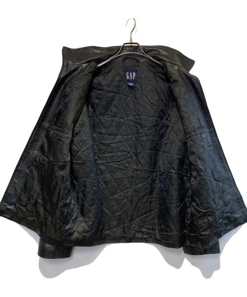 GAP（ギャップ）GAP (ギャップ) ［古着］レザースイングトップ ブラック サイズ:Lの古着・服飾アイテム