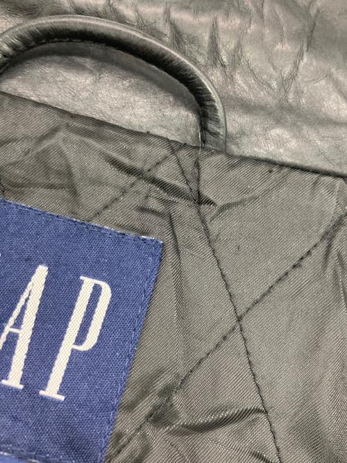 GAP（ギャップ）GAP (ギャップ) ［古着］レザースイングトップ ブラック サイズ:Lの古着・服飾アイテム