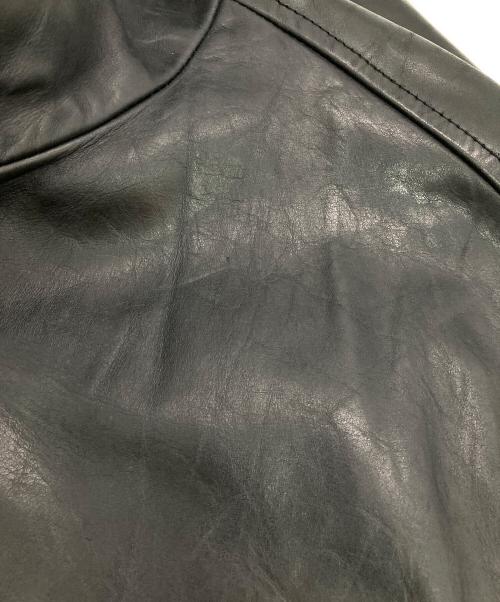 GAP（ギャップ）GAP (ギャップ) ［古着］レザースイングトップ ブラック サイズ:Lの古着・服飾アイテム