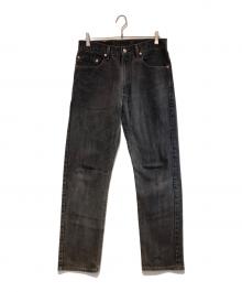 LEVI'S（リーバイス）の古着「［古着］後染め505デニムパンツ」｜ブラック