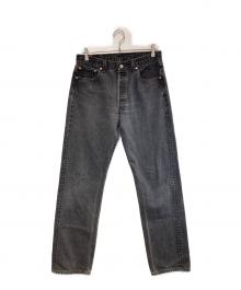 LEVI'S（リーバイス）の古着「［古着］後染め501デニムパンツ」｜ブラック