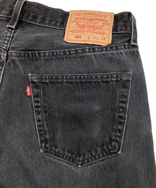 LEVI'S（リーバイス）LEVI'S (リーバイス) ［古着］後染め501デニムパンツ ブラック サイズ:34×34の古着・服飾アイテム