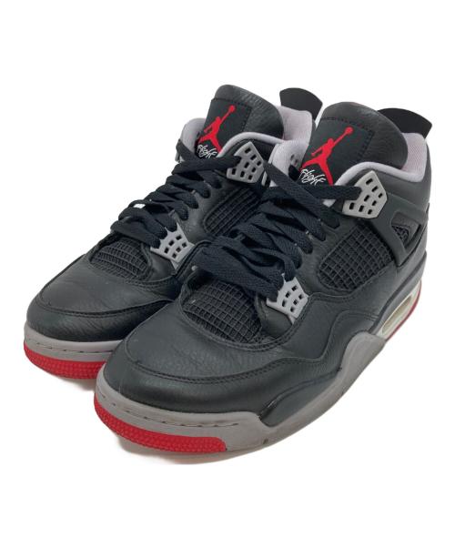 NIKE（ナイキ）NIKE (ナイキ) AIR JORDAN 4 RETRO ブラック サイズ:US10の古着・服飾アイテム