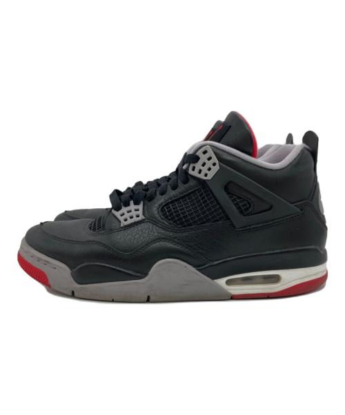 NIKE（ナイキ）NIKE (ナイキ) AIR JORDAN 4 RETRO ブラック サイズ:US10の古着・服飾アイテム
