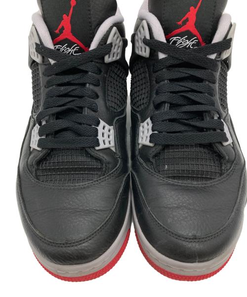 NIKE（ナイキ）NIKE (ナイキ) AIR JORDAN 4 RETRO ブラック サイズ:US10の古着・服飾アイテム