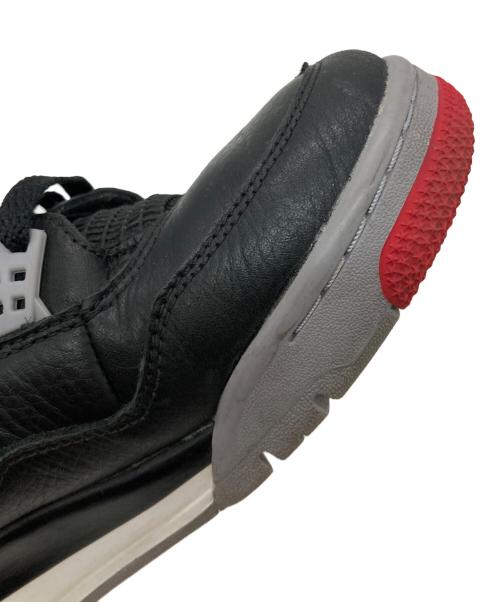 NIKE（ナイキ）NIKE (ナイキ) AIR JORDAN 4 RETRO ブラック サイズ:US10の古着・服飾アイテム