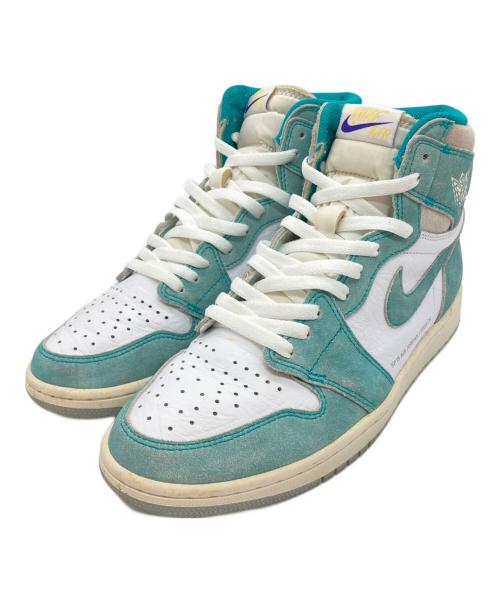 NIKE（ナイキ）NIKE (ナイキ) AIR JORDAN 1 RETRO HIGH OG ブルー×ホワイト サイズ:US10の古着・服飾アイテム