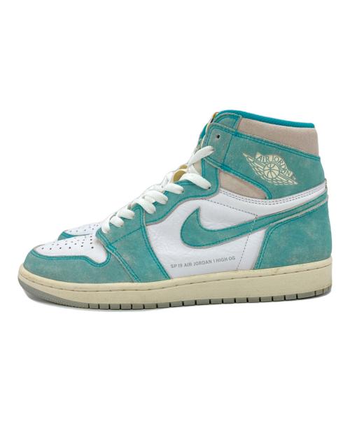 NIKE（ナイキ）NIKE (ナイキ) AIR JORDAN 1 RETRO HIGH OG ブルー×ホワイト サイズ:US10の古着・服飾アイテム