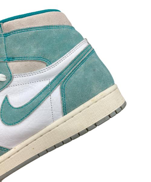 NIKE（ナイキ）NIKE (ナイキ) AIR JORDAN 1 RETRO HIGH OG ブルー×ホワイト サイズ:US10の古着・服飾アイテム