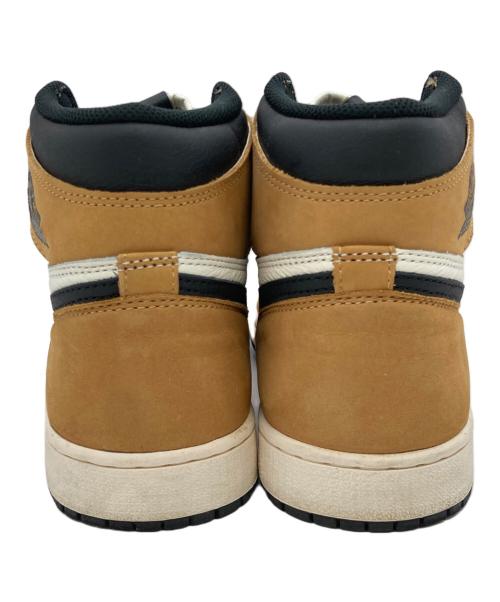 NIKE（ナイキ）NIKE (ナイキ) AIR JORDAN 1 RETRO HIGH OG ブラウン×ホワイト サイズ:US10の古着・服飾アイテム