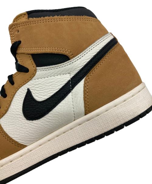NIKE（ナイキ）NIKE (ナイキ) AIR JORDAN 1 RETRO HIGH OG ブラウン×ホワイト サイズ:US10の古着・服飾アイテム