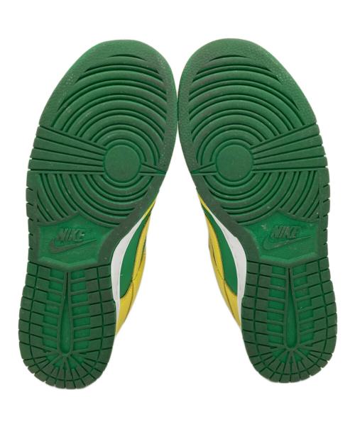 NIKE（ナイキ）NIKE (ナイキ) DUNK LOW RETRO BTTYS グリーン×イエロー サイズ:US10の古着・服飾アイテム