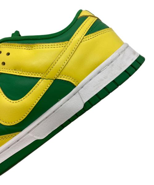 NIKE（ナイキ）NIKE (ナイキ) DUNK LOW RETRO BTTYS グリーン×イエロー サイズ:US10の古着・服飾アイテム