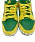 中古・古着 NIKE (ナイキ) DUNK LOW RETRO BTTYS グリーン×イエロー サイズ:US10：6000円