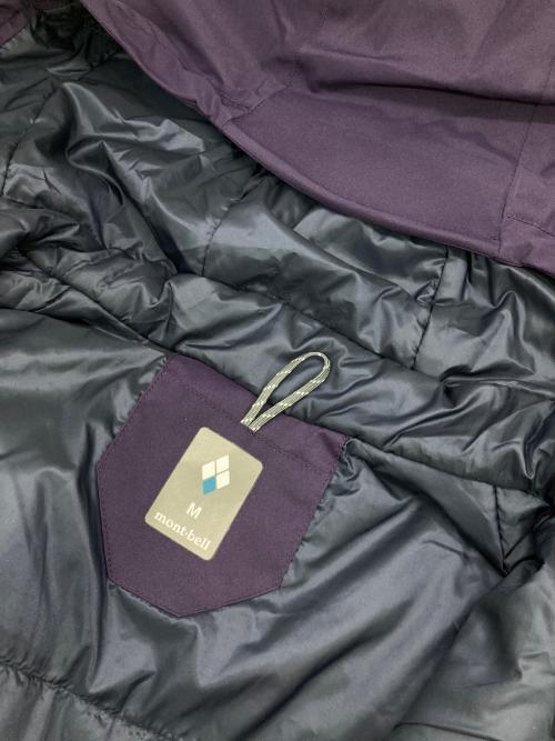 mont-bell（モンベル）mont-bell (モンベル) パウダーステップパーカ パープル サイズ:M 未使用品の古着・服飾アイテム