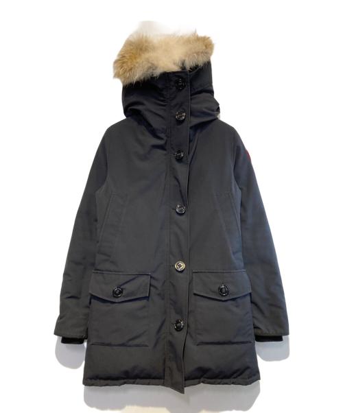 CANADA GOOSE（カナダグース）CANADA GOOSE (カナダグース) BRONTE PARKA ネイビー サイズ:Sの古着・服飾アイテム