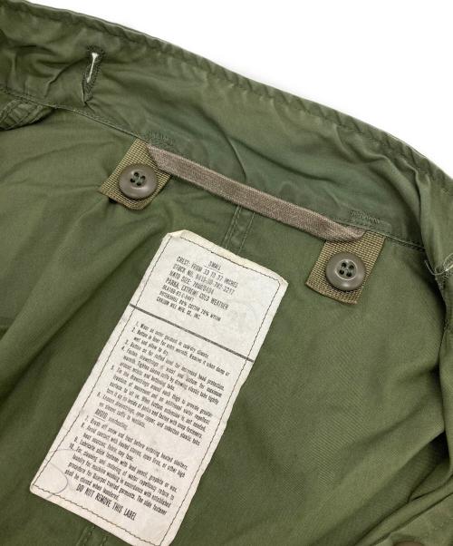 US ARMY（ユーエスアーミー）US ARMY (ユーエスアーミー) ［古着］M-65 フィッシュテールパーカー オリーブ サイズ:Sの古着・服飾アイテム