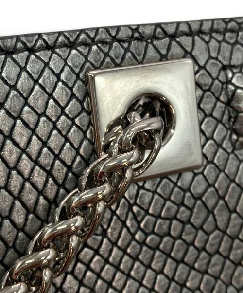 FURLA（フルラ）FURLA (フルラ) DIANAチェーンショルダーバッグ グレーの古着・服飾アイテム