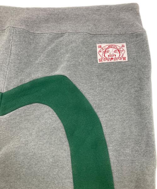 EVISU（エヴィス）EVISU (エヴィス) カモメプリントスウェットパンツ グレー サイズ:42の古着・服飾アイテム