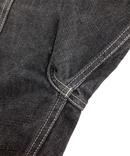 Hysteric Glamour（ヒステリックグラマー）Hysteric Glamour (ヒステリックグラマー) ペインターワイドデニムパンツ グレーインディゴ サイズ:Lの古着・服飾アイテム