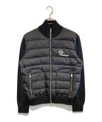 MONCLERモンクレール）の古着「MAGLIONE TRICOT CARDIGAN」｜ブラック