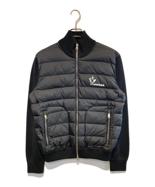 MONCLER（モンクレール）MONCLER (モンクレール) MAGLIONE TRICOT CARDIGAN ブラック サイズ:Lの古着・服飾アイテム