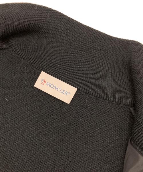 MONCLER（モンクレール）MONCLER (モンクレール) MAGLIONE TRICOT CARDIGAN ブラック サイズ:Lの古着・服飾アイテム