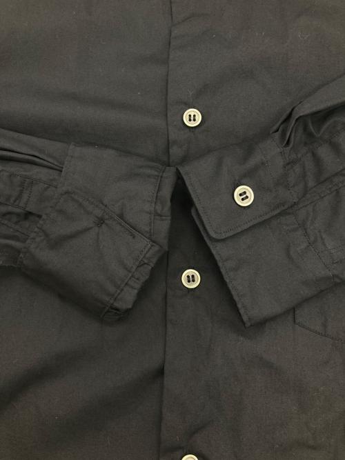 BLACK COMME des GARCONS（ブラックコムデギャルソン）BLACK COMME des GARCONS (ブラックコムデギャルソン) ドッキングL/Sシャツ ブラック サイズ:Lの古着・服飾アイテム