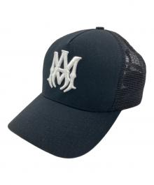 AMIRI（アミリ）の古着「MA LOGO TRUCKER HAT」｜ブラック