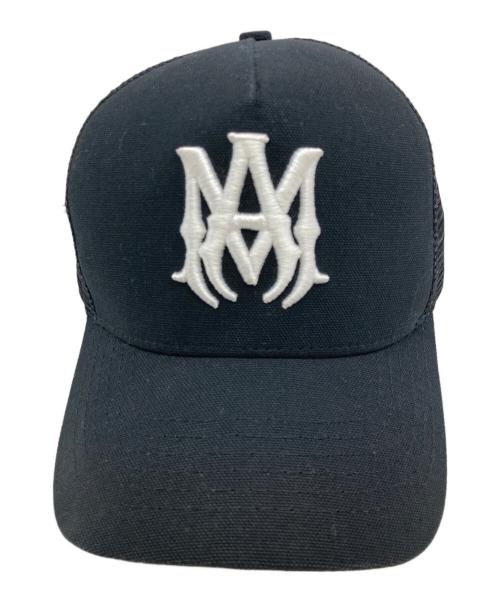 AMIRI（アミリ）AMIRI (アミリ) MA LOGO TRUCKER HAT ブラックの古着・服飾アイテム