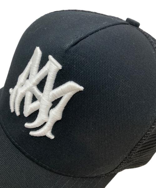 AMIRI（アミリ）AMIRI (アミリ) MA LOGO TRUCKER HAT ブラックの古着・服飾アイテム