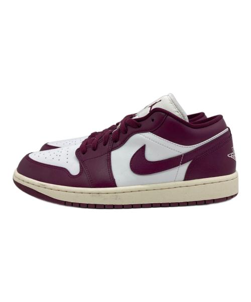 NIKE（ナイキ）NIKE (ナイキ) WMNS AIR JORDAN 1 LOW パープル×ホワイト サイズ:US11(ウィメンズサイズ)の古着・服飾アイテム